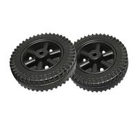 Roue de gril de 6 pouces, ajustement générique, conception robuste, résistance aux hautes températures, facile à rouler, robuste