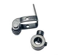 Roue de guidage de rechange pour tronçonneuse 4304, rouleau de support en métal et bloc de serrage, fixation de coupe de bois robuste pour sciage de bûches (C)