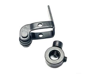 Roue de guidage de rechange pour tronçonneuse 4304, rouleau de support en métal et bloc de serrage, fixation de coupe de bois robuste pour sciage de bûches (C)