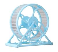 Roue de Hamster 5x6 avec Support, Balle silencieuse et Respirante pour Petits Animaux Nains