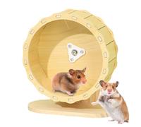 Roue De Hamster Calme | Roue D'exercice D'animal-curling De Hamster, Hamster, Amortisseurs En Bois, Turine, Jouets Pour Souris De Course, Souris, Chinchilla Conception De Double