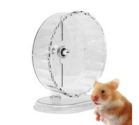 Roue de hamster - Jouet de spinner d'exercice silencieux - Équipement de fitness pour animaux de compagnie - Petit disque de jogging réglable - Entraîneur d'entraînement durable pour le Háb