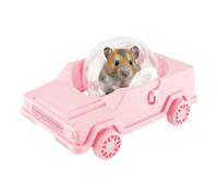 Roue de Hamster, Jouet d'exercice en Forme de Voiture pour Animaux de, Jouet de Course Petit Animal de Compagnie avec Un Design Amusant, Mots d'enrichissement pour Animaux de Compagnie,