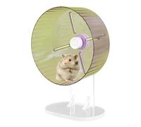 Roue de Hamster naine, Roue Hamster Calme,Animaux Roues d'exercice - Acryliques Animaux Silencieux exercez des Accessoires de Spinner pour Hamster syrien Nain