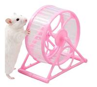 Roue de hamster pour petits animaux - Jouet ventilé silencieux contre l'ennui - Jouet de mouvement en forme de roue pour hamster - Pour rongeurs de petite à moyenne taille comme le hérisson chinchilla