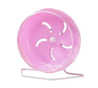 Roue de hamster - PVC Silent Pet Roller | Jouet d'exercice en cours | d'exécution : un support réglable de 4,5 cm avec fonctionnement calme crée un confortable et idéal pour les hamsters nain