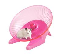 Roue de Hamster silencieuse,Roue d'exercice pour Hamsters à Faible Bruit - Décor d’Habitat Animal pour Hamsters, Lapin au Miel, gerbilles à Grosse Queue, Hamster Nain Hunya
