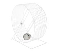 Roue De Hamster Silencieux - Fer S/M/L | Roue D'exercice Silencieux Pour Cage Gerbilli | Jouet De Course Résistant Pour L'Activité Quotidienne Des Petits Animaux
