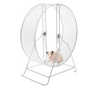 Roue De Hamster Silencieux - Fer S/M/L | Roue D'exercice Silencieux Pour Cage Gerbilli | Jouet De Course Résistant Pour L'Activité Quotidienne Des Petits Animaux