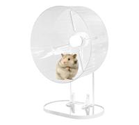 Roue de hamster tranquille, petite roue de hamster,ANIMAUX PATENCE DE Roue Spinner - Acrylique silencieux Spinner qui gère pour les exercices de hamster pour les petits animaux
