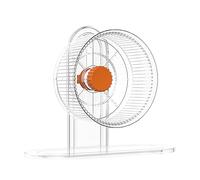 Roue de hérisson - Hamster nain de 6,5 pouces | Roue d'exercice réglable pour animaux de compagnie avec chemin de 6 cm de large, design anti-glissement pour l'entraînement des petits animaux