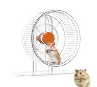 Roue de Hérisson - Roue pivotante silencieuse pour hamster et chinchilla - Roues réglables pour petits animaux - Roue de course pour hamster et furet
