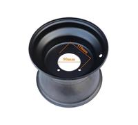 Roue de jante avant et arrière de 10 pouces, 68 Mm 90 Mm, 4 trous, Compatible avec les pneus 21x7-10 23x7-10, GO Kart Buggy Drift Trike Off Road 4 roues ATV Quad(Rear Rim)