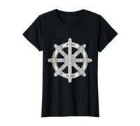 Roue de la Loi du Chakra du Dharma Dharmachakra T-Shirt Graphique avec Valeur