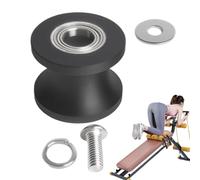 Roue de machine d'exercice - Pièces de rechange silencieuses montées, rouleau durable pour entraîneur elliptique | Pour équipement de fitness pour l'intérieur de gymnastique intérieure