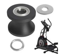 Roue de machine d'exercice - Pièces de rechange silencieuses pré-assemblées | Rouleau de rechange pour entraîneur elliptique | o salle de gym commerciale intérieure, appartement, salle de fitness