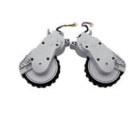 Roue de marche remplacement d'origine compatible avec Roborock Q7 M5+/Q7 L5+ TF+/Q7B/Q7T+ BF+, pièces rechange for roue motrice d'aspirateur(White wheel set)