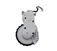 Roue de marche remplacement d'origine compatible avec Roborock Q7 M5+/Q7 L5+ TF+/Q7B/Q7T+ BF+, pièces rechange for roue motrice d'aspirateur(White Left wheel)