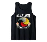 Roue de médecine de la Nation amérindienne Oglala Lakota Débardeur