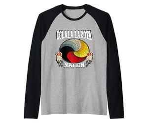 Roue de médecine de la Nation amérindienne Oglala Lakota Manche Raglan