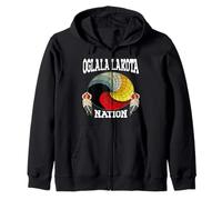Roue de médecine de la Nation amérindienne Oglala Lakota Sweat à Capuche