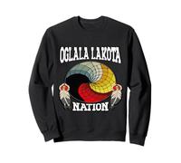 Roue de médecine de la Nation amérindienne Oglala Lakota Sweatshirt