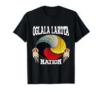 Roue de médecine de la nation amérindienne Oglala Lakota T-Shirt