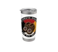 Roue de médecine Mitakuye Oyasin Amérindien autochtone Gobelet isotherme en acier inoxydable double paroi