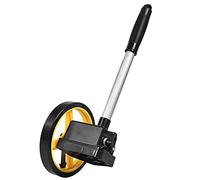 Roue de Mesure Pliable en Pieds et Pouces, avec quille, Point de Départ et Sac de Transport, Mesure de 0 à 9 999 Pieds