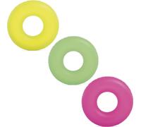 Roue De Natation Néon 91 Cm De Diamètre - 3 Couleurs Intex 59262 Jaune