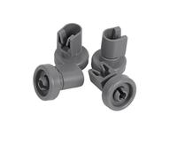 Roue de panier supérieur de lave-vaisselle 4 pièces, Compatible avec Aeg, Compatible avec les Kits de roue supérieure de lave-vaisselle Electrolux