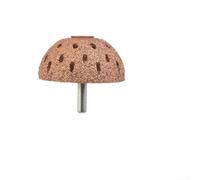 Roue de polissage de pneu avec tête de meulage en carbure de tungstène 42/55 mm pour meuleuse pneumatique, accessoire de réparation de pneus de voiture, râpe, boule tampon à tige ronde (55 mm)