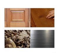 Roue de polissage du bois avec brosse de ponçage à tambour métallique grain 120600 pour polir les surfaces incurvées sur bois, artisanat en résine et produits métalliques (grain 120)