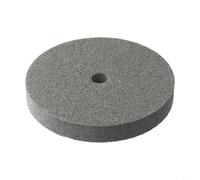 Roue de polissage en carbure de silicium 150 x 25 mm pour acier inoxydable, meuleuse abrasive non tissée avec auto-affûtage pour métal, bois, plastique (320#)