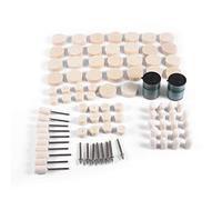 Roue de polissage en feutre, roue de polissage en feutre de laine, 90pcs kit mixte de roue de polissage en feutre doux abrasif pour outils rotatifs