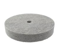 Roue de polissage en fibre de nylon 7P de 15,2 cm - Plastique et métal - Bon effet grain de sable, carrelage poli en plastique et ainsi de suite (180#-5P)