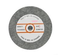 Roue de polissage en fibre de nylon de 150 mm pour métal, dureté 7P, 25 mm d'épaisseur, trou central de 16 mm, meule pour acier inoxydable, aluminium, bois, plastique (180#-9P)