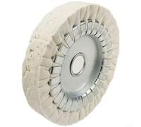 Roue de polissage en tissu de coton pour machines à bandes de chant avec noyau de fer utilisée dans les systèmes d'automatisation du travail du bois (125 x 20 x 20 cm)