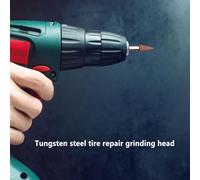 Roue de polissage pour perceuse - Roues de polissage de pneus pour voiture,Roue de de réparation de pneus en acier au tungstène, Type bol, outil de réparation à basse vitesse et à grande vit