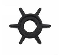 Roue de pompe à eau en ABS pour Mercury pour hors-bord marin 2,5/3,3/4/5/6 pour Ps, remplace OE 369-65021-1 47-16154-3, 6 pales Noir