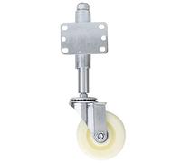Roue de Portail en Nylon, 10,2 cm, Support de Portail, Roue Pivotante à Ressort, Robuste 200 kg