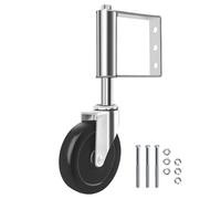Roue de portail robuste avec pivots à 360° - Roulette de portail à ressort - Aide de remplacement