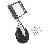 Roue de portail robuste avec pivots à 360° - Roulette de portail à ressort - Aide de remplacement