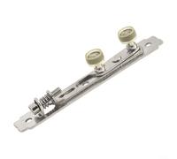 Roue de porte coulissante, positionnement 1 sens réglable, anti-balancement, roulement supérieur pour armoire, poulie de porte coulissante (19,5 x 20 mm)