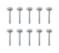 Roue de porte de garage rigide lisse et efficace - Installation simple pour la résistance et la gestion du bruit