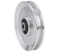 Roue de poulie de câble de 110 mm en alliage d'aluminium pour entraînement de traction latte, équipement de salle de sport (1 paquet)