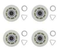Roue De Poulie De Renvoi De Sèche-linge 279640, Compatible Avec Whirlpool, Compatible Avec Kenmore, Remplace 697692 AP3094197 W10468057, Pièces De Rechange, 4 Pièces
