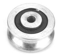 Roue de poulie pour corde, roulement de poulie haute résistance, poulie de guidage de levage de câble métallique adaptée au levage de blocs de poulie (Diamètre 32mm)