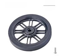 Roue de poussée de 85 mm compatible avec Brompton, fabriquée en alliage d'aluminium découpé CNC avec finition anodisée antirouille et anneau en caoutchouc résistant à la déchirure de 5 mm d'épaisseur