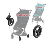 Roue de poussette pour GB Pockit + All City Buggy Cybex Libelle, roue avant et arrière ou pneu de Buggy arrière, accessoires de remplacement pour bébé, bricolage Back wheel 1